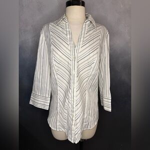 M.K.M Designs Women's Button Down Blouse - Size M